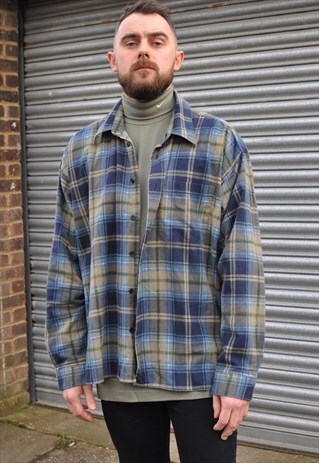 VINTAGE 90'S GRUNGE CHECK SHIRT