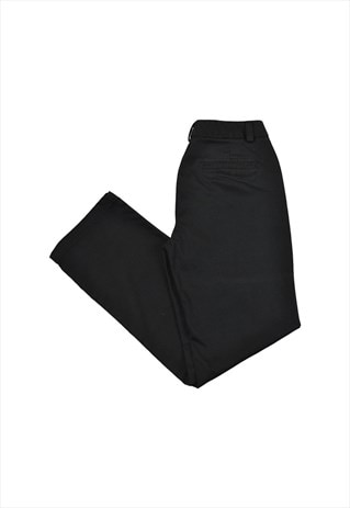 Vintage Dockers Chino Cotton Pants Black Ladies W30 L30