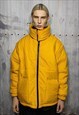 DEVIL HORN BOMBER JACKET HANDMADE REVERSIBLE FLEECE PUFFER 