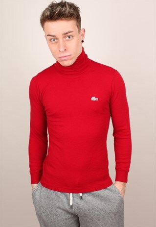 VINTAGE LACOSTE TURTLE NECK JUMPER ASM1859