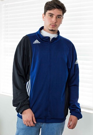 VINTAGE ADIDAS JACKET LOGO 90S XL 17.7