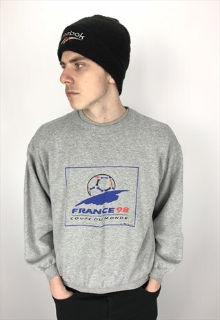 VINTAGE 1998 WORLD CUP FRANCE SWEATSHIRT