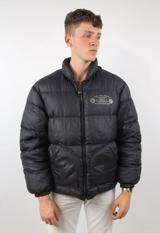 VINTAGE DIESEL NAVY PUFFER JACKET