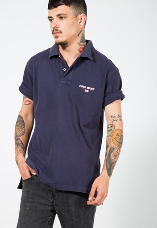 VINTAGE 90S POLO RALPH LAUREN POLO SHIRT/ S0470