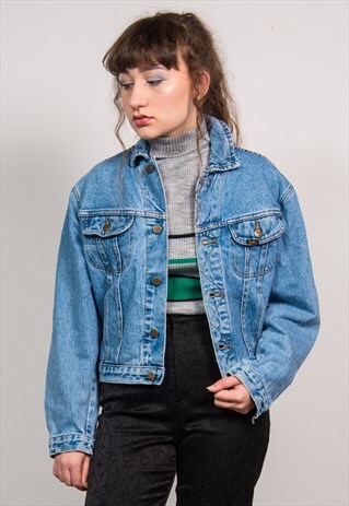 LEE VINTAGE 90'S BLUE DENIM JACKET