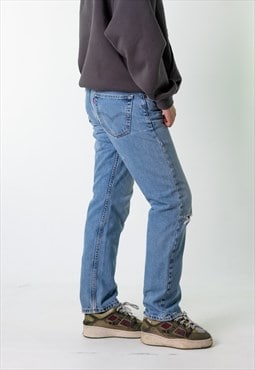 Blue Denim 90s Levi's 505 Cargo Skater Trousers Pants Jeans