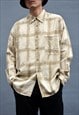 VINTAGE 'GUY RAROCHE' CHECKED SHIRT