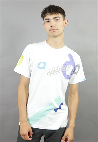 PASTEL ADIDAS ORIGINALS SPELL OUT T-SHIRT