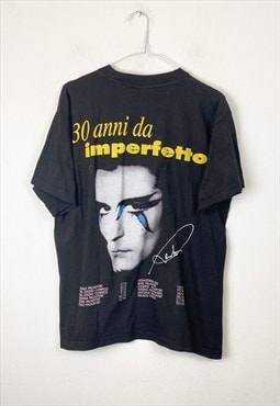 Vintage 90s 30 ANNI Imperfetto Renato Zero T-shirt 