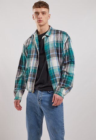 VINTAGE RALPH LAUREN LIGHTWEIGHT HARRINGTON JACKET