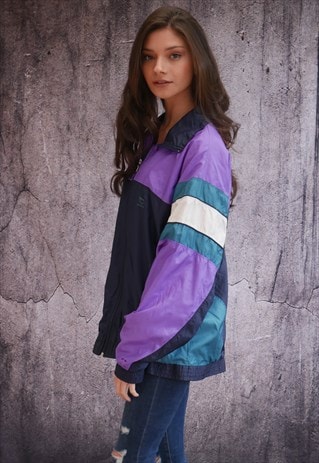 RETRO WINDBREAKER SHELL JACKET