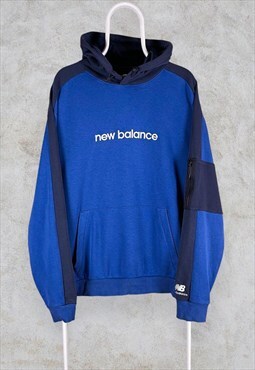 New Balance Hoodie Blue XL