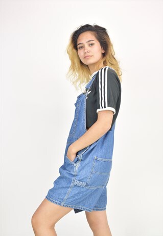 VINTAGE 90'S DENIM DUNGAREES