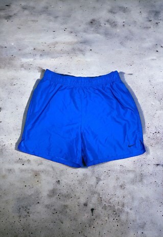Vintage Y2K Blue Nike Swimming Shorts