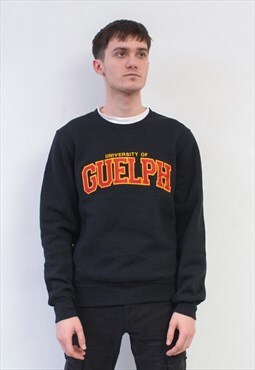 RUSSELL ATHLETIC Jumper GUELPH University S sweatshirt y2k