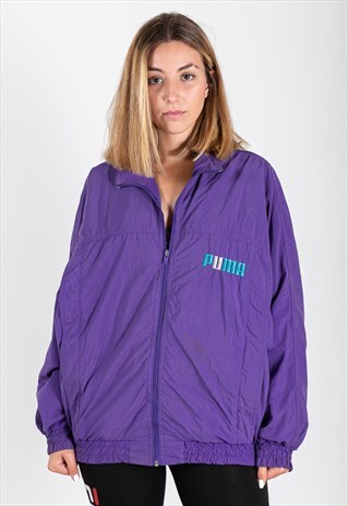 VINTAGE 80S PUMA SHELL JACKET / S7809