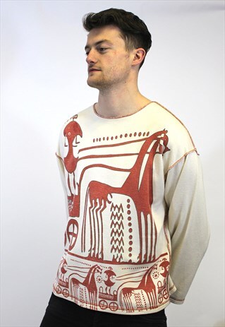 VINTAGE 90S AZTEC JUMPER