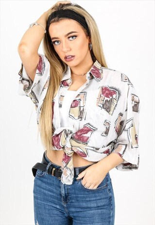 VINTAGE PATTERNED SHIRT S328