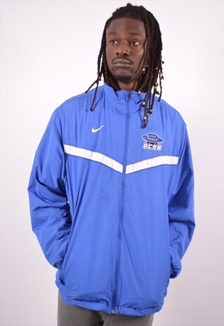 VINTAGE NIKE TRACKSUIT TOP JACKET BLUE