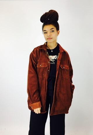 VINTAGE FLEECE LINED CORD JACKET