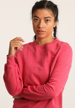VINTAGE CHAMPION EMBROIDERED LOGO SWEATSHIRT