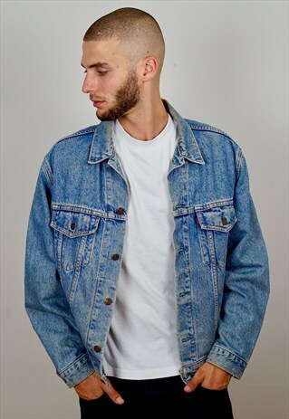 VINTAGE 90'S LEVI BLUE DENIM JACKET
