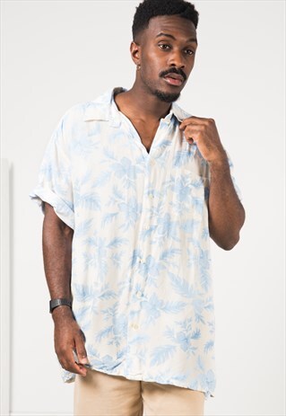 VINTAGE 80S HAWAIIAN SHIRT / S1647