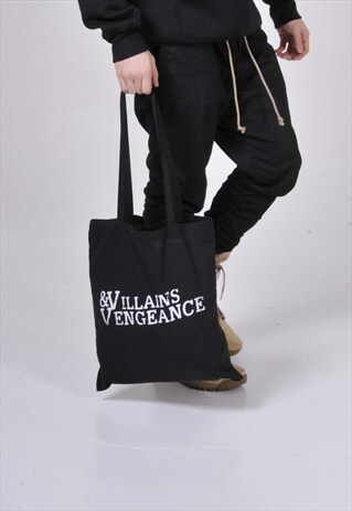 VILLAINS WEATHERED TOTE BAG