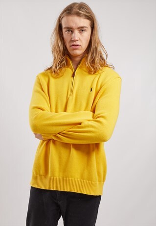 VINTAGE RALPH LAUREN 1/4 ZIP JUMPER
