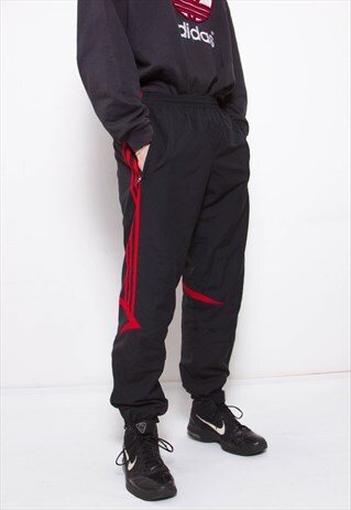 VINTAGE 90S ADIDAS TRACK PANTS ID:7180