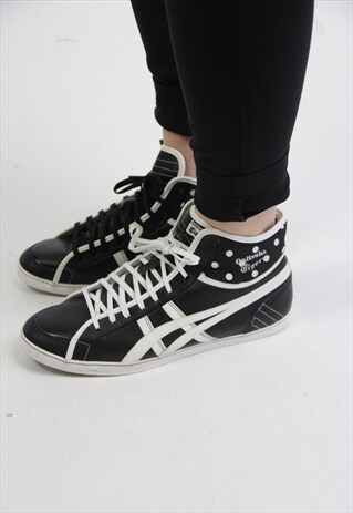 VINTAGE ONITSUKA TIGER PATTERNED TRAINERS