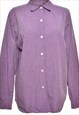Vintage Purple Liz Claiborne Shirt - M