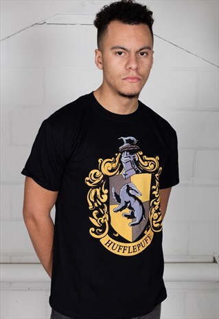 HARRY POTTER HUFFLEPUFF LOGO UNISEX T-SHIRT