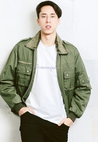 VINTAGE MILITARY BOMBER JACKET