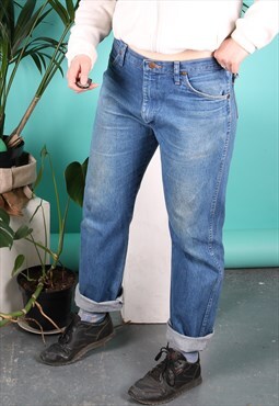 Vintage Wrangler Jeans Mom in Blue Denim