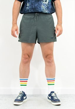 Adidas vintage 90s shorts in grey