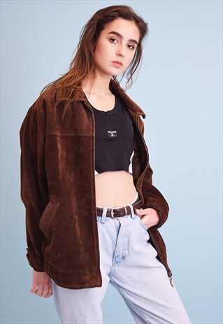 90'S RETRO FLEECE KNIT OVERSIZED DADS CARDIGAN JACKET