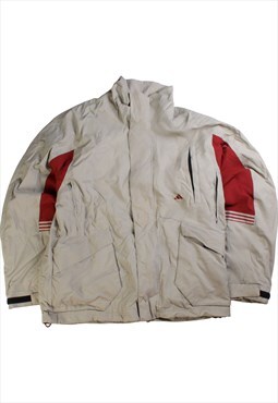 Vintage 90's Adidas Windbreaker Jacket Full Zip Up