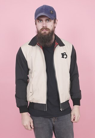 VINTAGE PUNK HARRINGTON JACKET /E1019