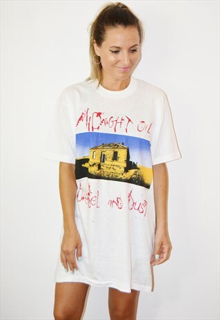 1988 MIDNIGHT OIL DIESEL &DUST VINTAGE T-SHIRT MADE IN USA