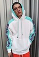 Fluorescent oversize hoodie premium quality rave pullover