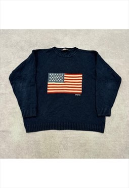 Vintage Knitted Jumper Men's L