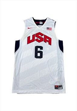 Team USA Lebron James Nike Basketball Jersey