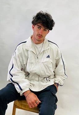 Vintage 90s Adidas Embroidered Jacket