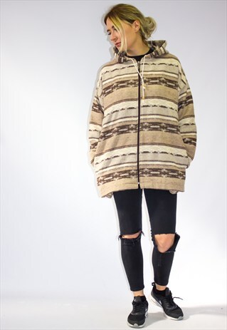 VINTAGE FESTIVAL BAJA NEPALESE HOODED TOP
