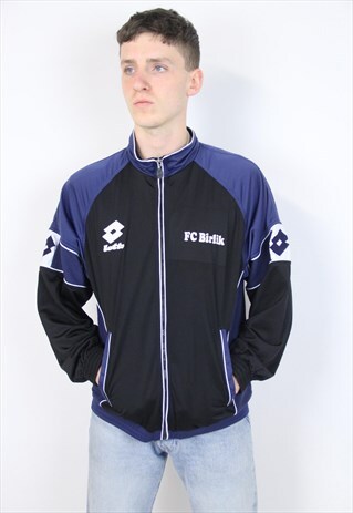 VINTAGE LOTTO 90'S FOOTBALL SPORTS JACKET