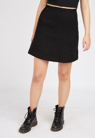 VINTAGE BLACK DOLCE & GABBANA SKIRT