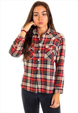 VINTAGE FLANNEL SHIRT S867