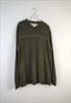 VINTAGE COLUMBIA SWEATSHIRT Y2K IN GREEN L