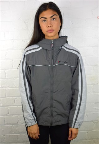 VINTAGE 90'S CHAMPION HOODED JACKET